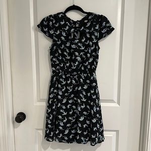 LC Lauren Conrad Printed Skater Dress